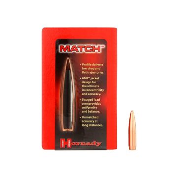 Kogelkoppen Hornady .264 HPBT Match 140 grain