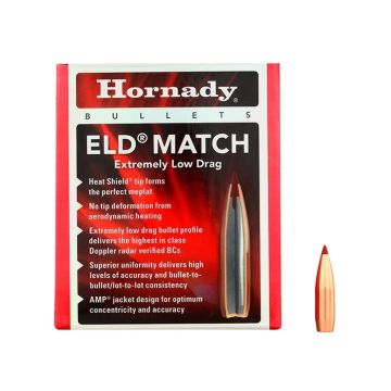 Kogelkoppen Hornady .30 ELD Match 168 grain