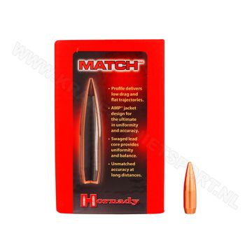 Kogelkoppen Hornady Match .308 HPBT 168 grain