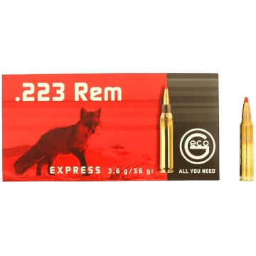 Kogelpatronen Geco Express .223 Rem 56 grain