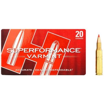 Kogelpatronen Hornady Superformance Varmint .222 Rem V-max 50 grain