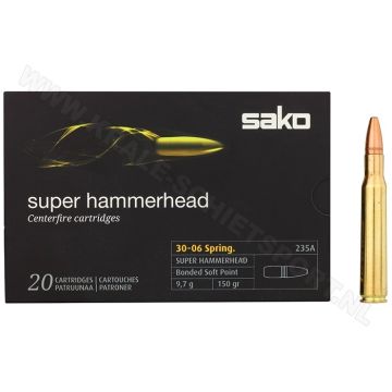 Kogelpatronen Sako Super Hammerhead .30-06 Sprfd BSP 150 grain