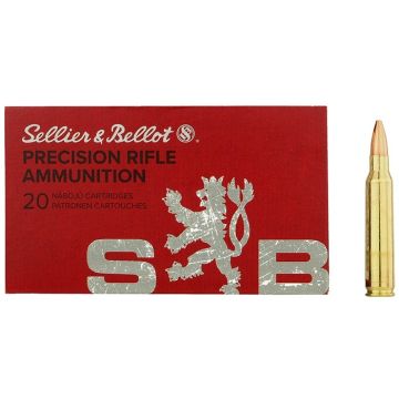 Kogelpatronen Sellier & Bellot Match .223 Rem HPBT 52 grain