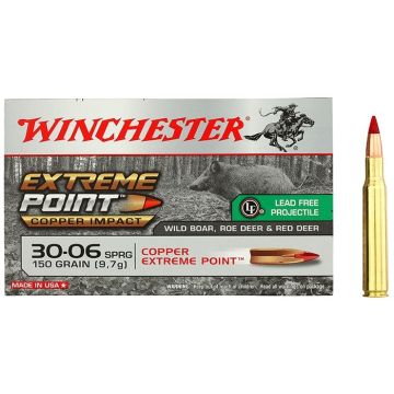 Kogelpatronen Winchester Extreme Point Lead Free .30-06 Sprfd 150 grain