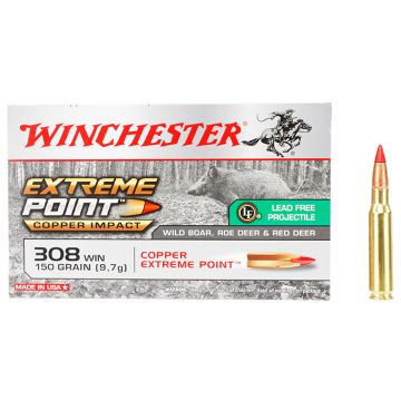 Kogelpatronen Winchester Extreme Point Lead Free .308 Win 150 grain