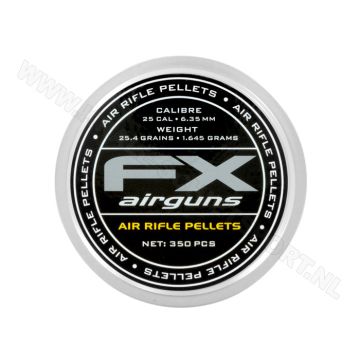 Luchtdrukkogeltjes FX 6.35 mm 25.4 grain