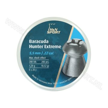 Airgun Pellets H&N Baracuda Hunter Extreme 5.5 mm 18.52 grain