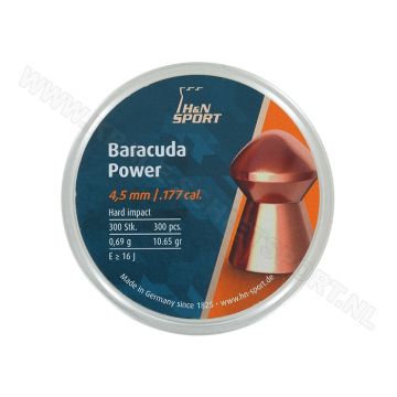 Luchtdrukkogeltjes H&N Baracuda Power 4.5 mm 10.65 grain