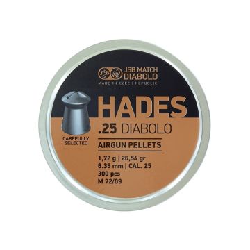 Airgun Pellets JSB Hades 6.35 mm 26.54 grain