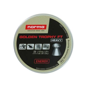 Airgun Pellets Norma Golden Trophy FT Heavy 5.5 mm 17.6 grain