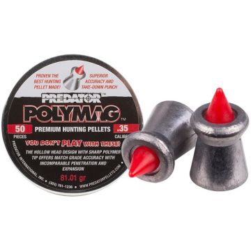 Airgun Pellets Predator Polymag 9 mm 81.01 grain