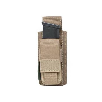Mag Pouch Warrior Assault Systems Direct Action Single Pistol 9 mm Coyote Tan