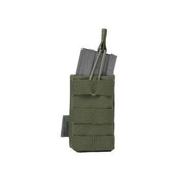 Mag Pouch Warrior Assault Systems Single Molle Open 5.56 mm OD Green