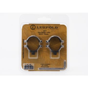 Mount rings Leupold QR 25.4 mm Low Matt