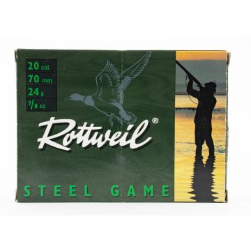 Hagelpatronen Rottweil Steel Game HV 20-70-6.5 24 gram Kal 20 (10 st)
