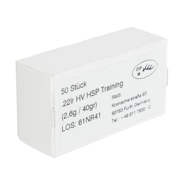RWS High Velocity HSP Training .22 LR Kogelpatronen