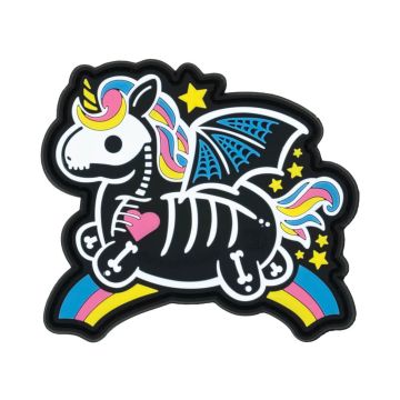 Patch JTG 3D PVC Skeleton Unicorn