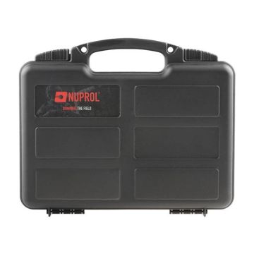 Pistol Case Nuprol Black 30x19 - Wave Foam