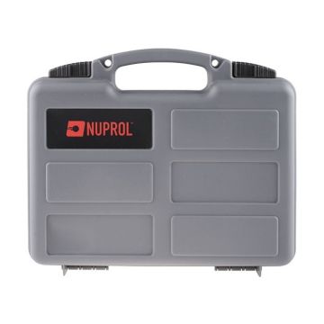 Pistol Case Nuprol Grey 30x19 - Wave Foam
