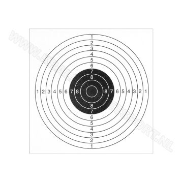 Recreational target Artemis/Snowpeak 1 bullseye 14x14