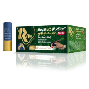 Hagelpatronen Rio Royal BlueSteel Magnum ECO kal. 12 32 gram