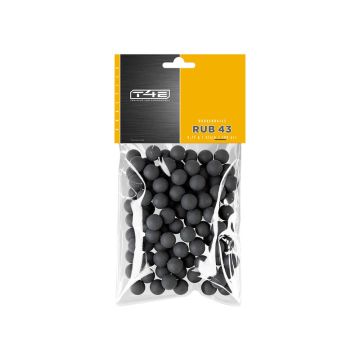 Rubber balls Umarex T4E Practice RUB .43 12 grain