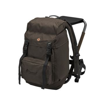 Rugzak Pinewood met geïntegreerde kruk Suede Brown