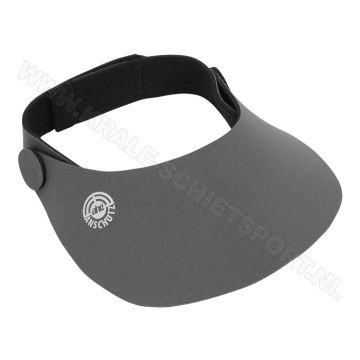 Shooting visor AHG Neopren de Luxe Grey