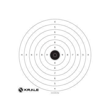 Recreational Target Krale 1 Bullseye 23x23 D
