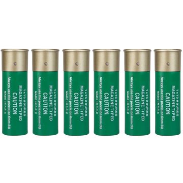 Shotgun Shells Nuprol 15 rounds 6-pack OD Green