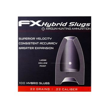 Airgun Slugs FX Hybrid 5.5 mm HP 22 grain (.217)