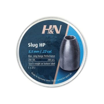 Airgun Slugs H&N 5.5 mm HP 30 grain (.218)