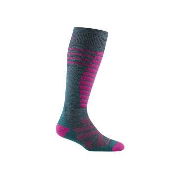 Socks Darn Tough Edge Over-the-Calf Midweight Cushion Ladies Teal