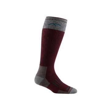 Sokken Darn Tough Hunting Over-the-Calf Full Cushion Ladies Burgundy