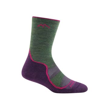 Socks Darn Tough Light Hiker Micro Crew Light Cushion Ladies Moss