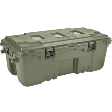 Storage Case Plano Hinged Sportsman's Trunk Large OD Green 95x34