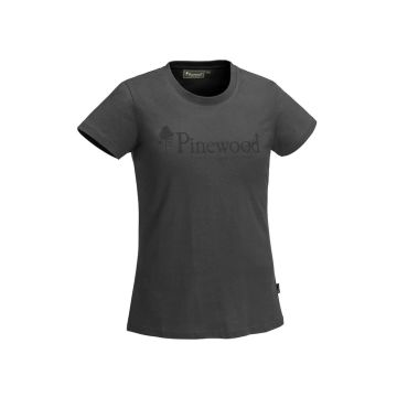 T-Shirt Pinewood Outdoor Life Ladies Dark Anthracite
