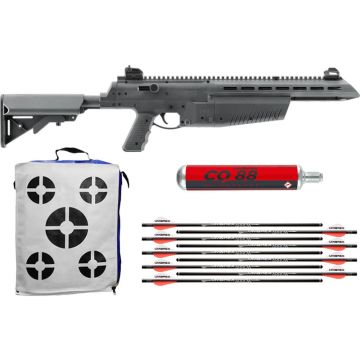 Airbow Umarex AirJavelin with Arrows, CO2 and Target Bag