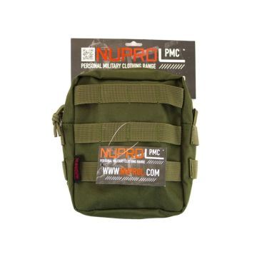 Utility Pouch Nuprol Medium Zipped Green