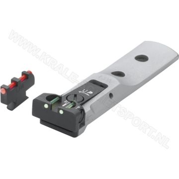 Adjustable Sight Set LPA TXT Fiberglass Silver