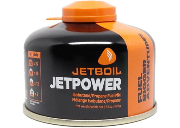 Jetboil Jetpower Fuel Gas Canister - 100 g