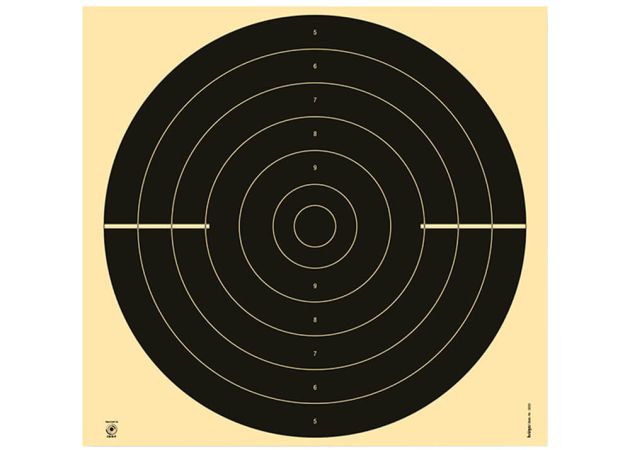 Olympic rapid fire pistol 25 m target 3200N (numbered) 55x55