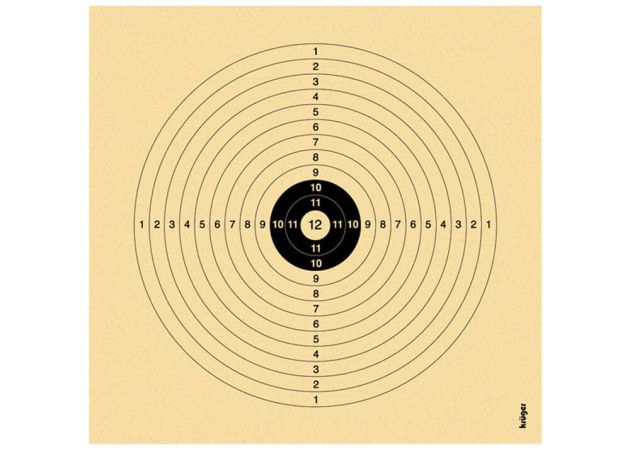 Recreational Target 1312 1 Bullseye 14x14