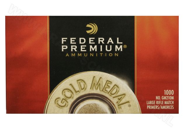 Slaghoedjes Federal Premium Gold Medal Large Rifle Match 210M