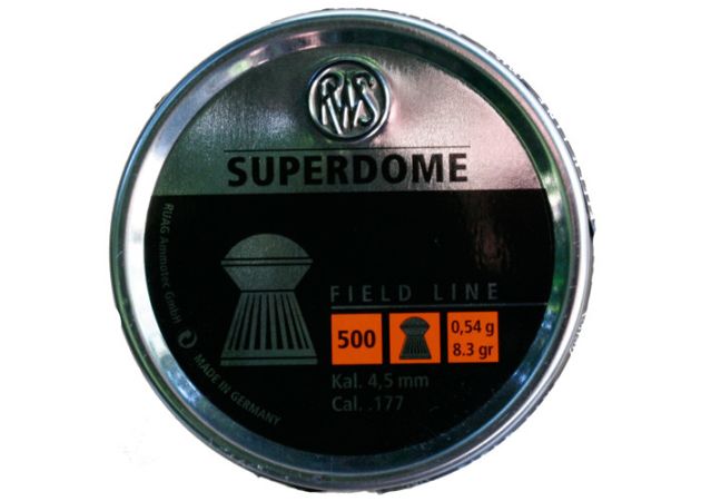 Luchtdrukkogeltjes RWS Superdome 4.5 mm 8.3 grain