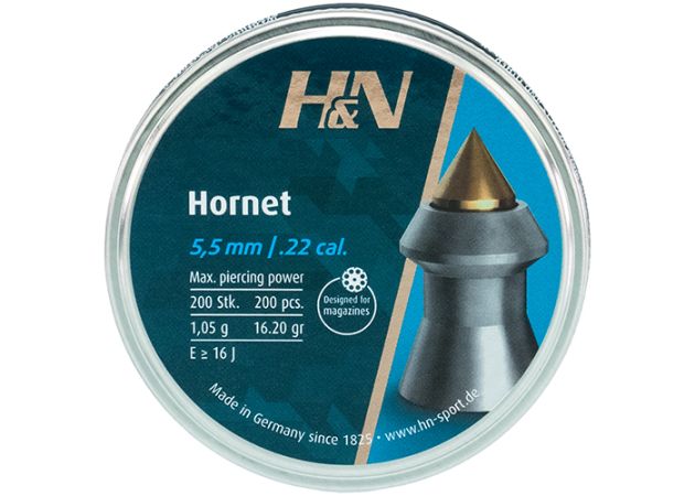 Airgun Pellets H&N Hornet 5.5 mm 16.2 grain