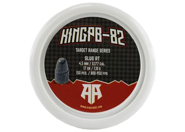 Slugs KingPB-82 4.5 mm Target Range RT 17 grain (.177)
