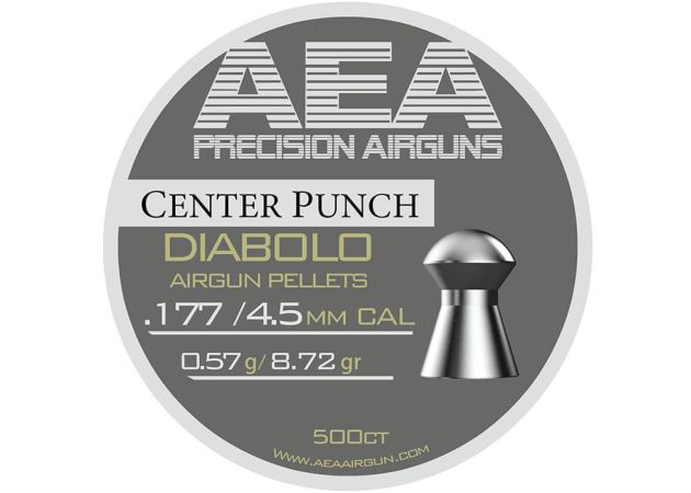 Airgun Pellets AEA Center Punch 4.5 mm 8.72 grain
