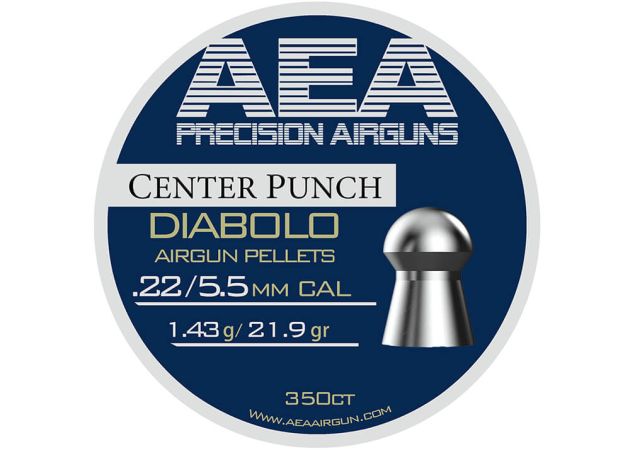 Airgun Pellets AEA Center Punch 5.5 mm 21.9 grain