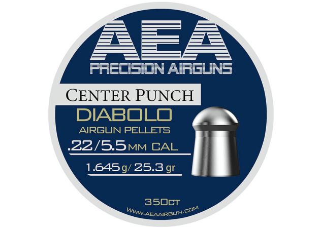 Airgun Pellets AEA Center Punch 5.5 mm 25.3 grain